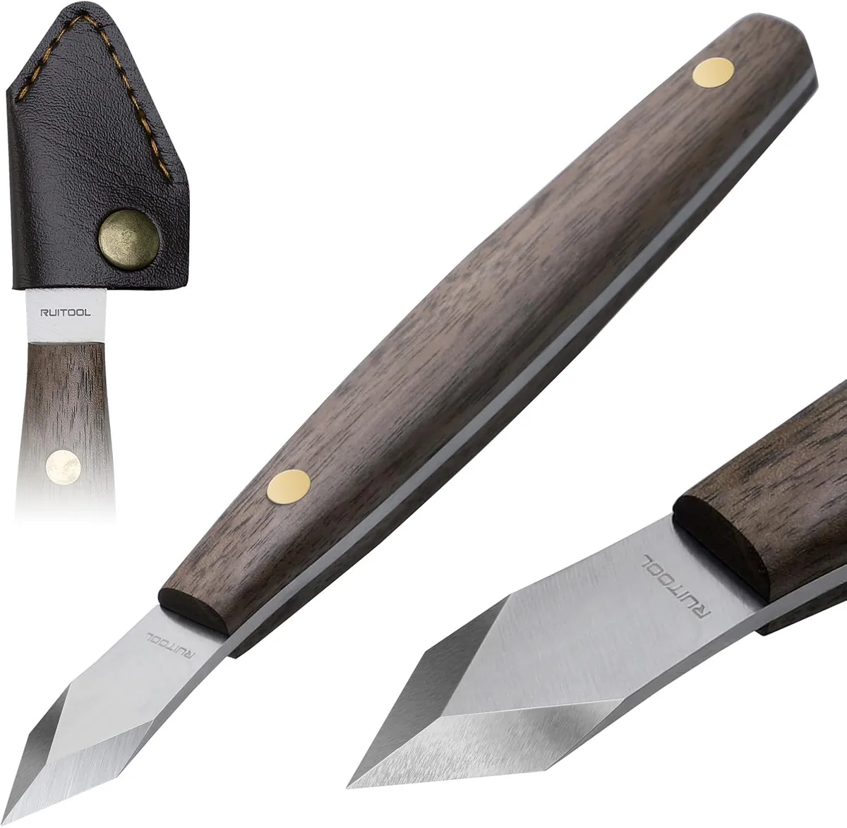 RUITOOL Woodworking Marking Knife, Double Bevel