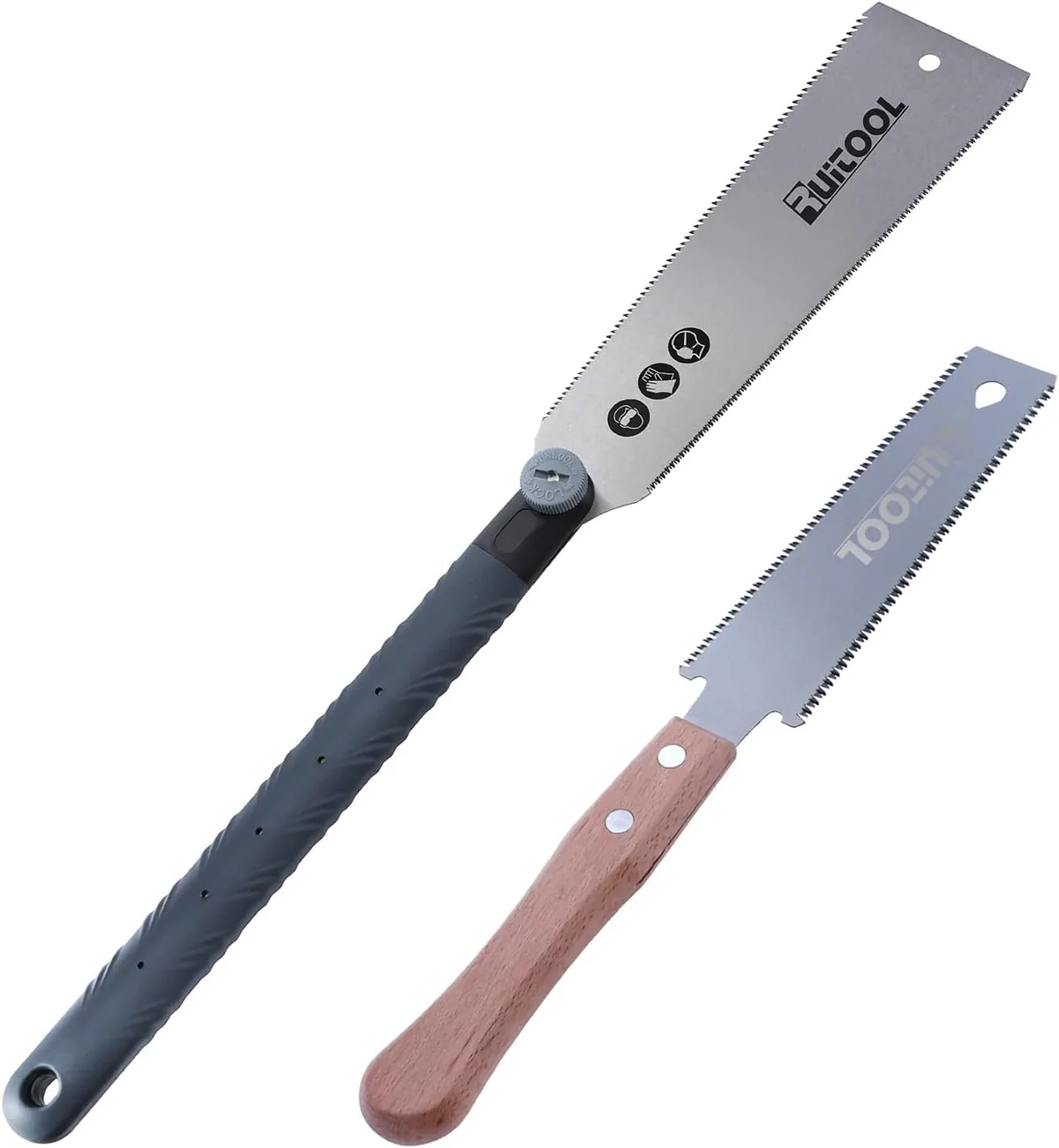 RUITOOL Ryoba Pull Saw Set, 6 Inch and 10 Inch